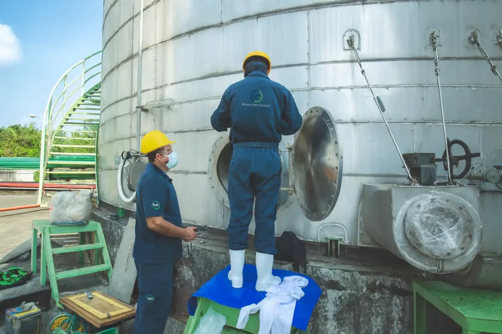 water tank cleaning brooq pest control